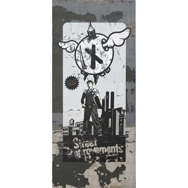 Street Improvements IV by D*Face (Dean Stockton)