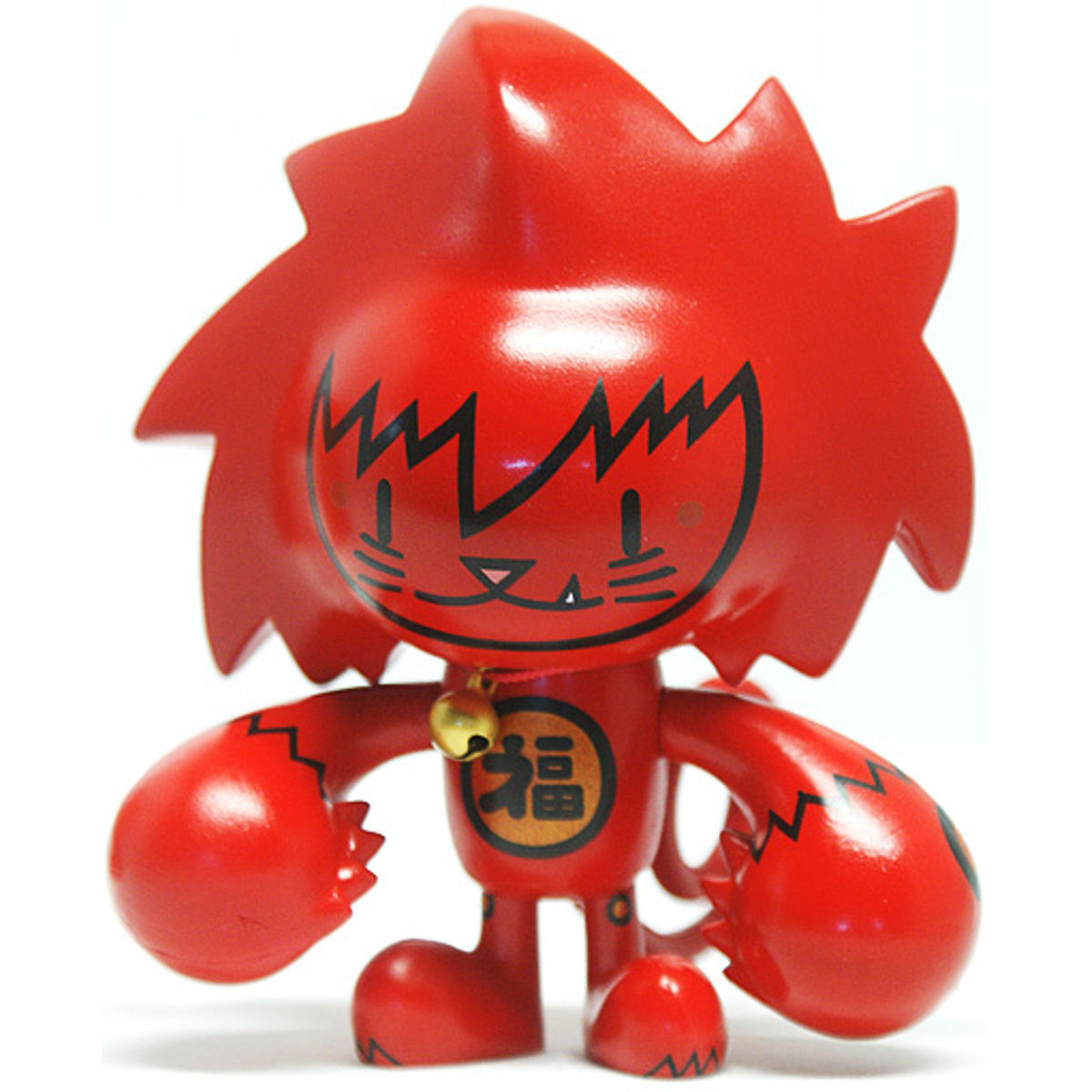 Ninja Spiki - Lucky Cat Red