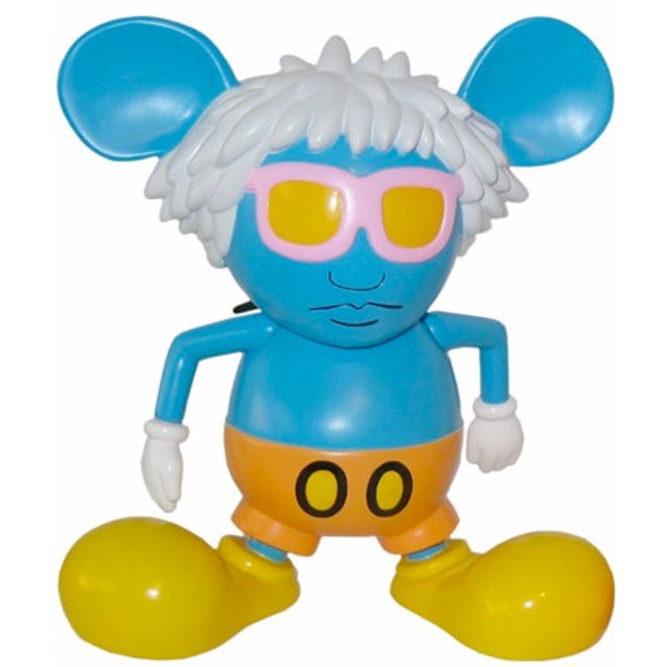 Andy Mouse - Blue by Keith Haring