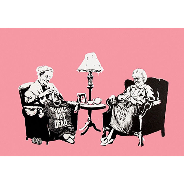 Grannies by Banksy