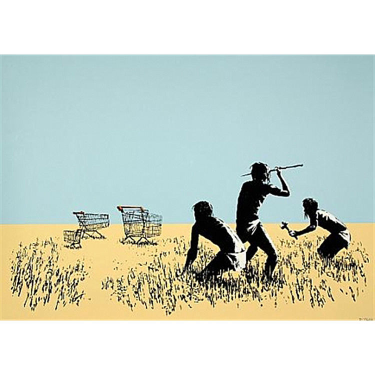 Trolleys by Banksy