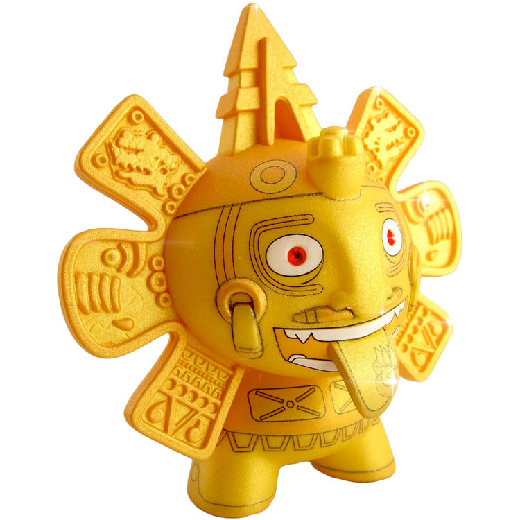 Calendario Azteca - Golden (Chase) by The Beast Brothers