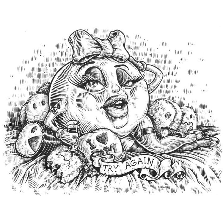 Sexy Miss.PacMan by Johnny Crap (Jonathan Bergeron)