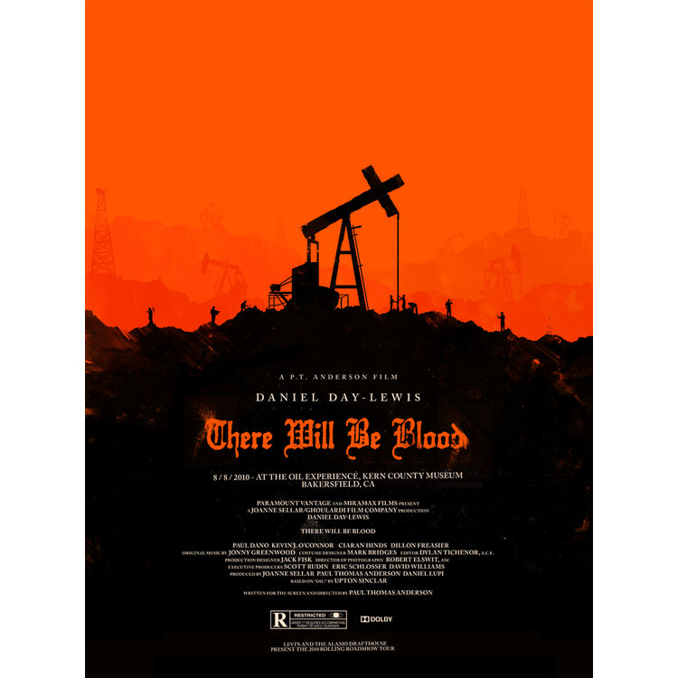 There Will Be Blood by Olly Moss