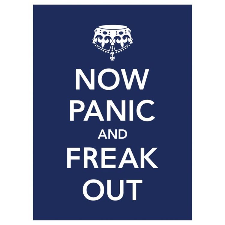 Now Panic and Freak Out by Olly Moss