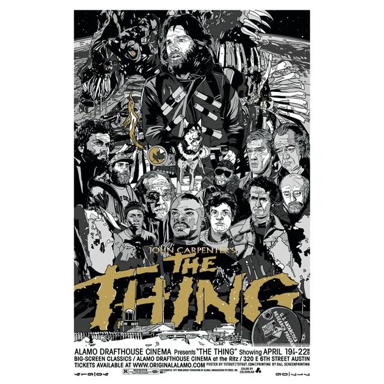 The Thing - Gold Variant by Tyler Stout