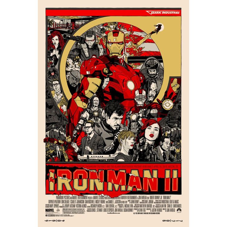 Ironman 2 - Red by Tyler Stout