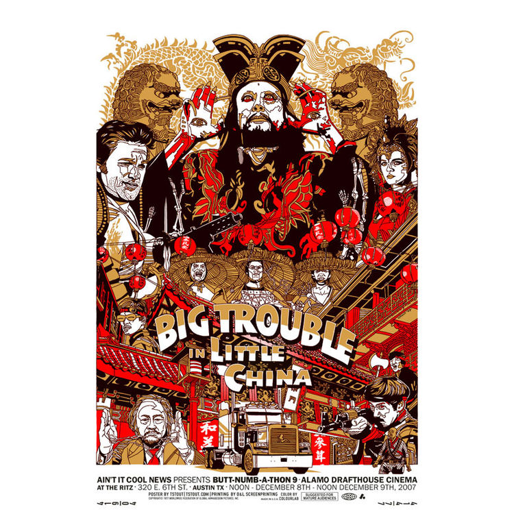 Big Trouble in Little China - Red by Tyler Stout