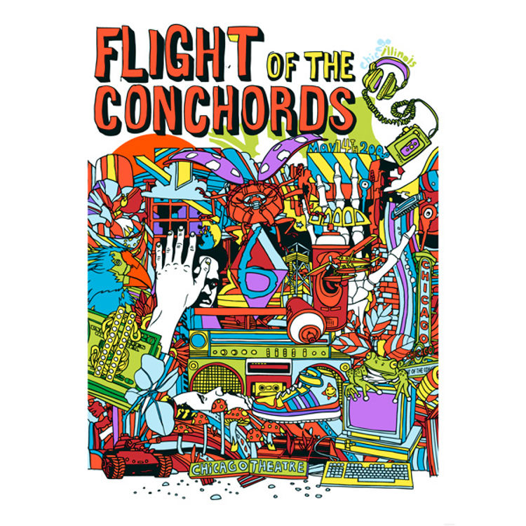 Flight of the Conchords - Chicago by Tyler Stout