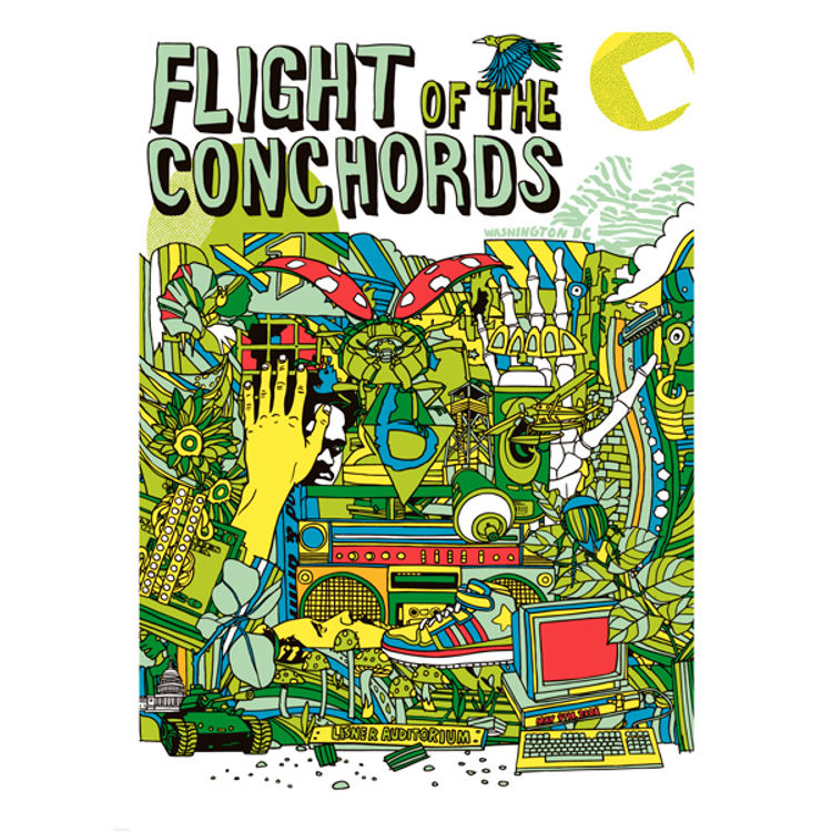 Flight of the Conchords - DC by Tyler Stout
