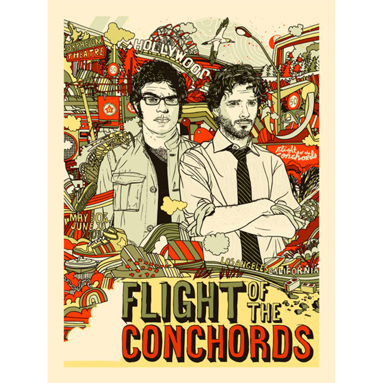 Flight of the Conchords - Los Angeles by Tyler Stout