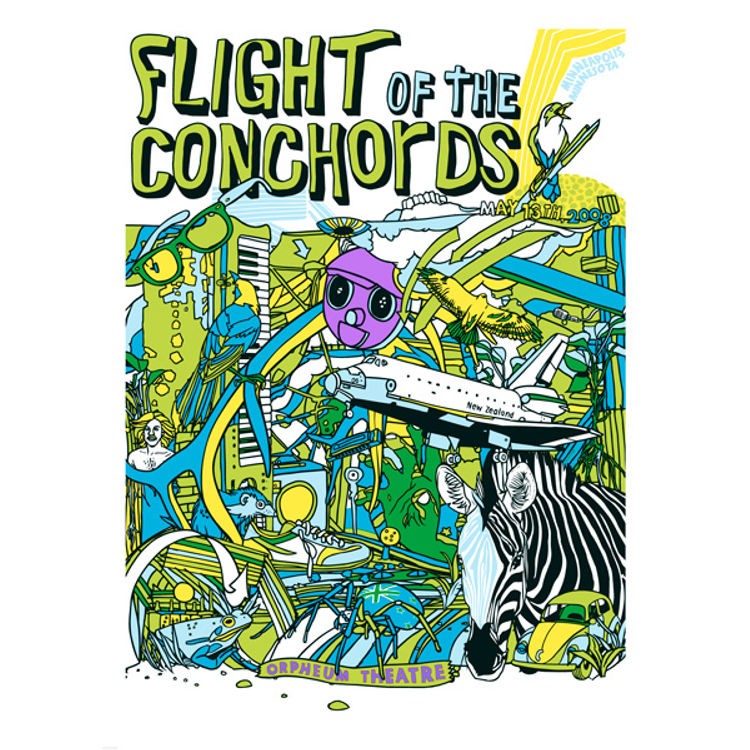 Flight of the Conchords - Minneapolis by Tyler Stout