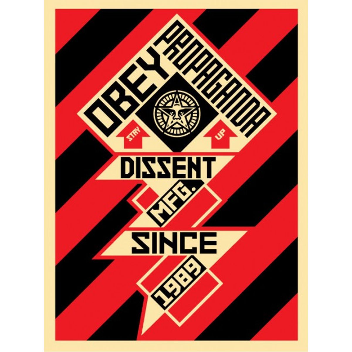 Constructivist Banner - Black