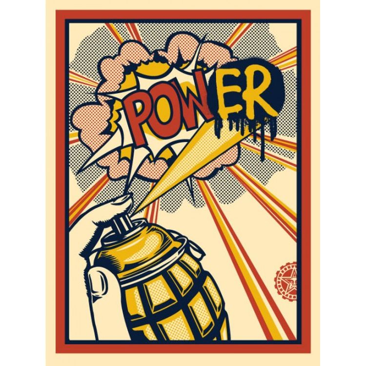 Pow(er) by Obey Giant (Shepard Fairey)