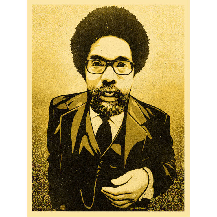 Cornel West by Obey Giant (Shepard Fairey)