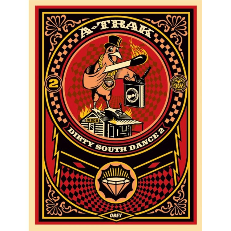 Dirty South Dance 2 by Obey Giant (Shepard Fairey)
