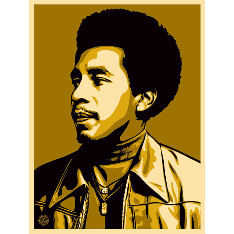 Smokey Robinson - Gold by Obey Giant (Shepard Fairey)
