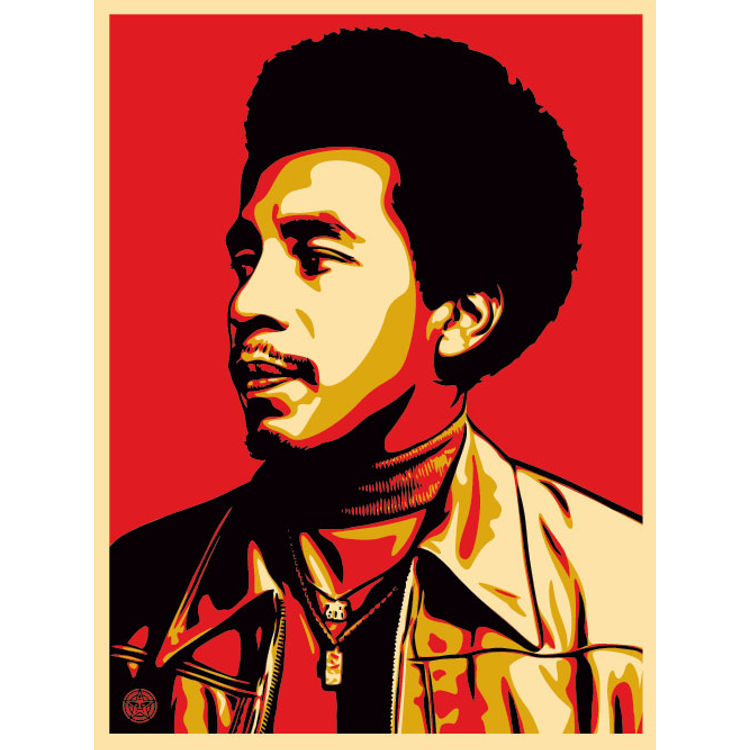Smokey Robinson - Red by Obey Giant (Shepard Fairey)