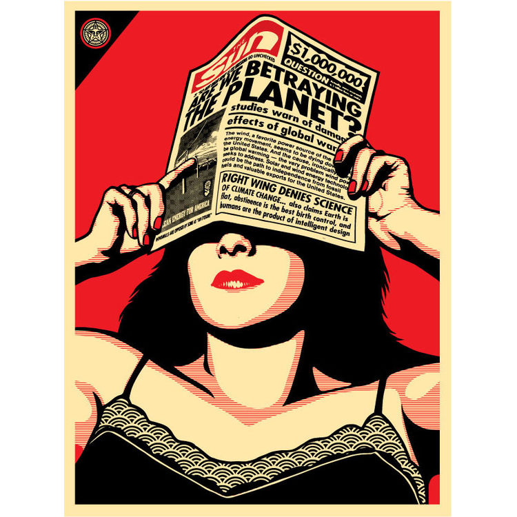 Global Warming by Obey Giant (Shepard Fairey)