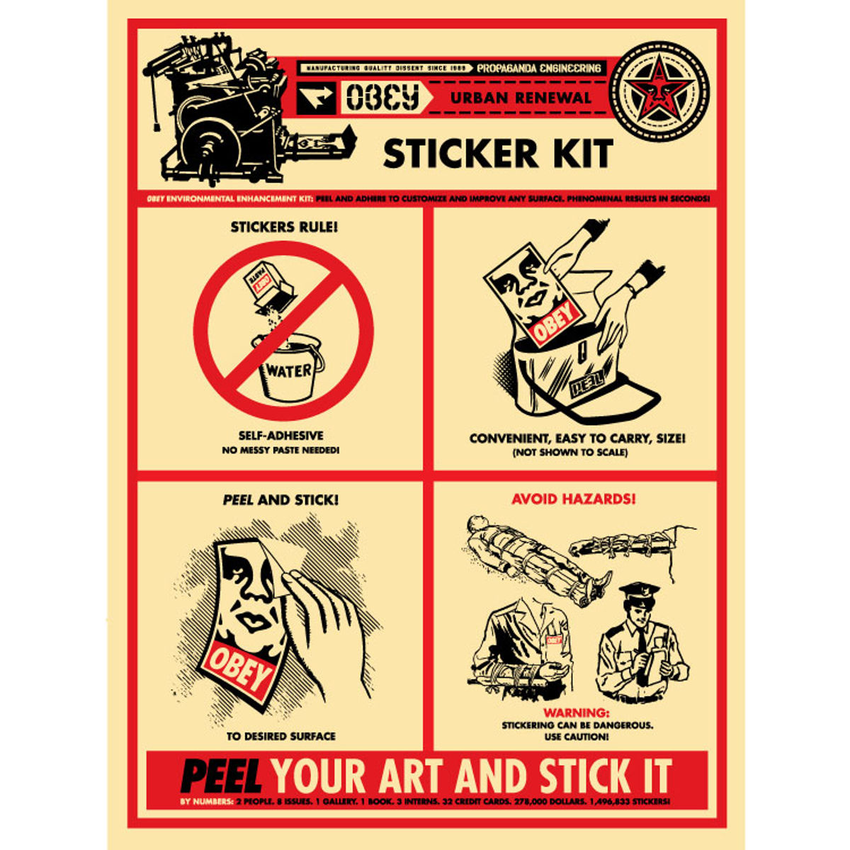 Obey Sticker Kit