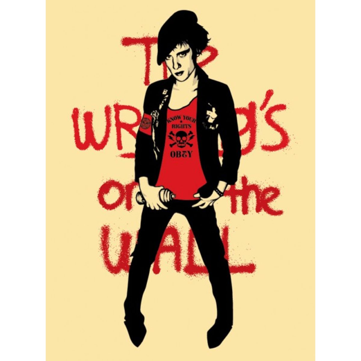 Writing on the Wall - Cream