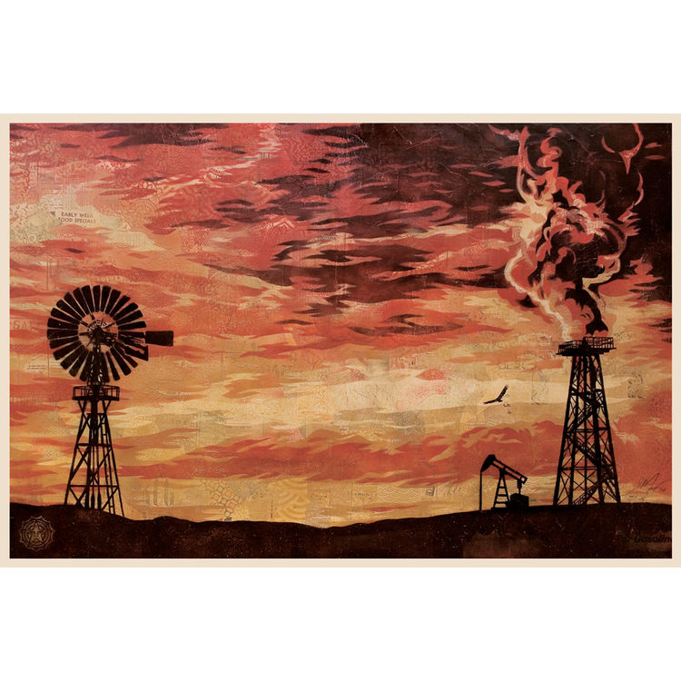 Evolve Devolve by Obey Giant (Shepard Fairey)