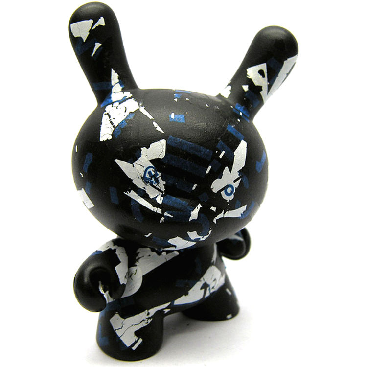 TY_PO Dunny - Blk_n Blu by Ryan the Wheelbarrow