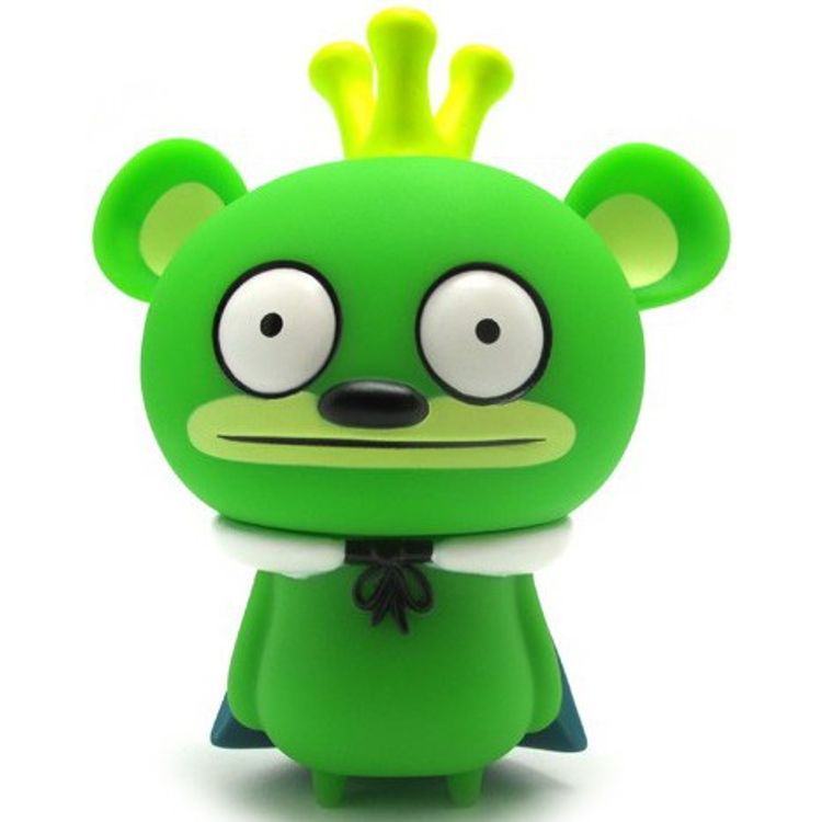 Bossy Bear - Green by David Horvath