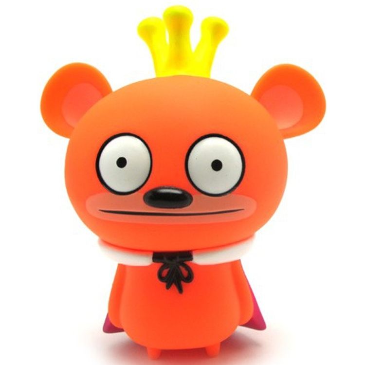 Bossy Bear - Orange by David Horvath