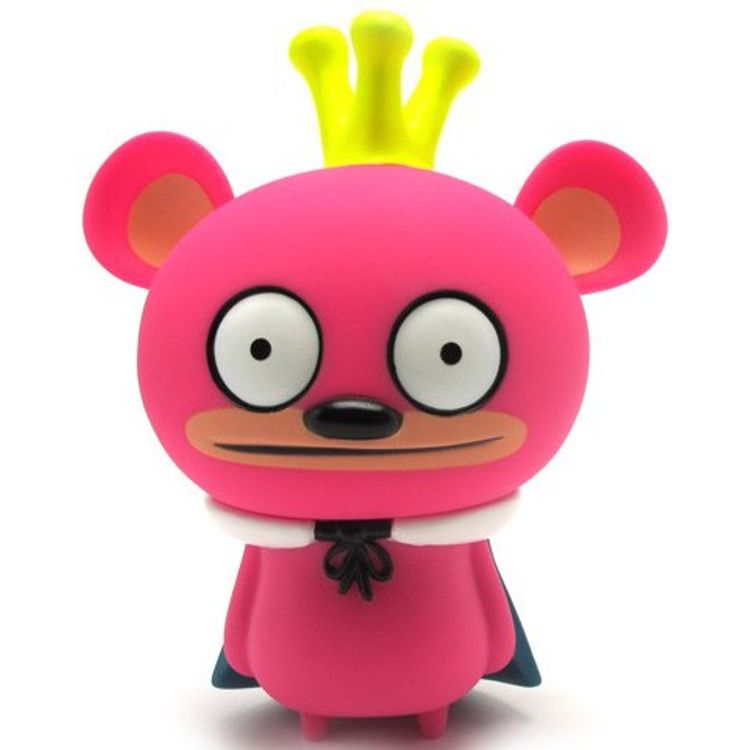 Bossy Bear - Pink by David Horvath