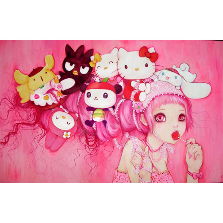 Hello My Kitty Land by Camilla d'Errico