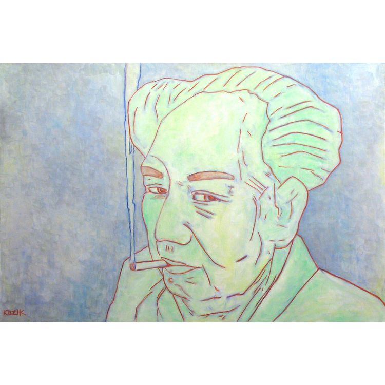 Blue Mao by Frank Kozik