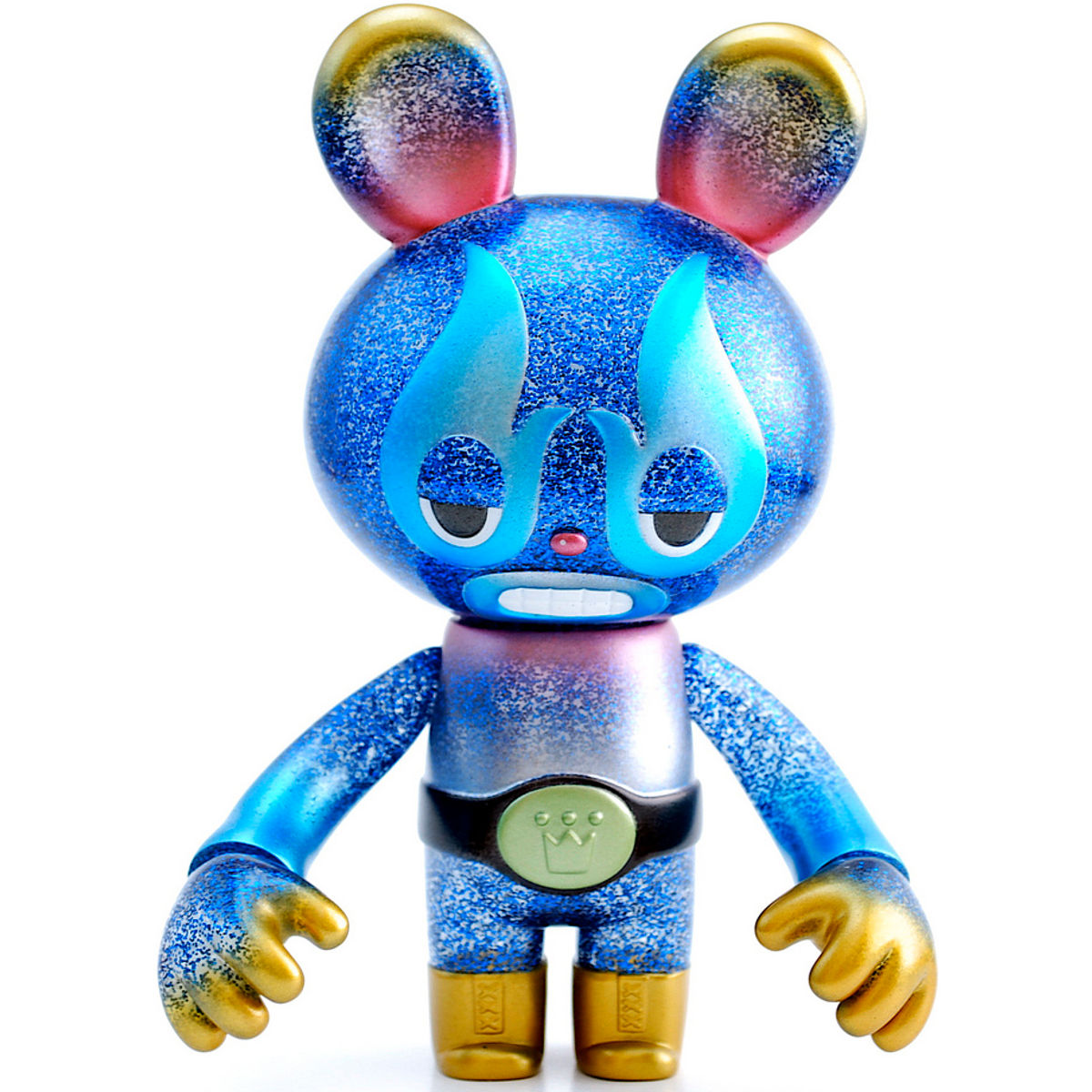 Lucha Bear - Kaiju Blue
