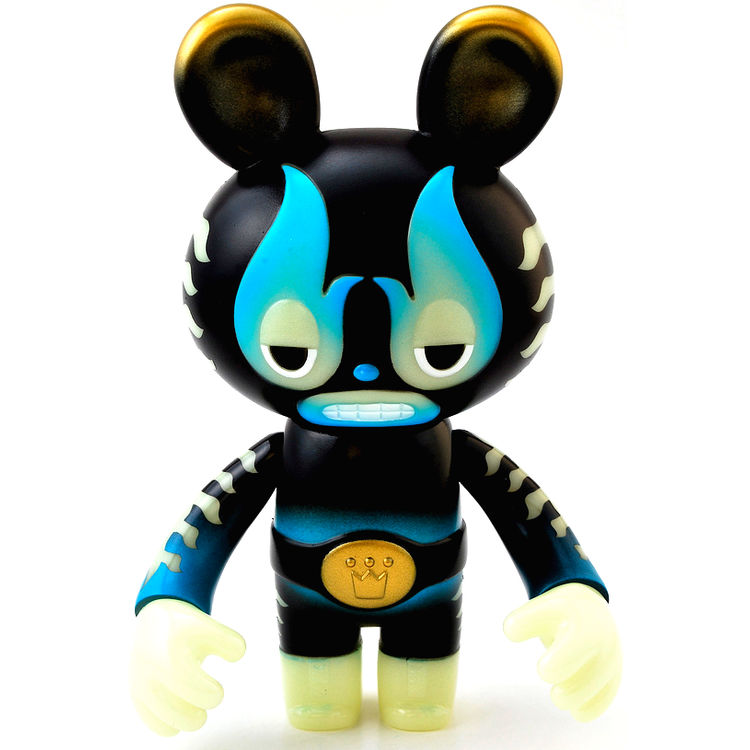Lucha Bear - Tiger GID by Itokin Park