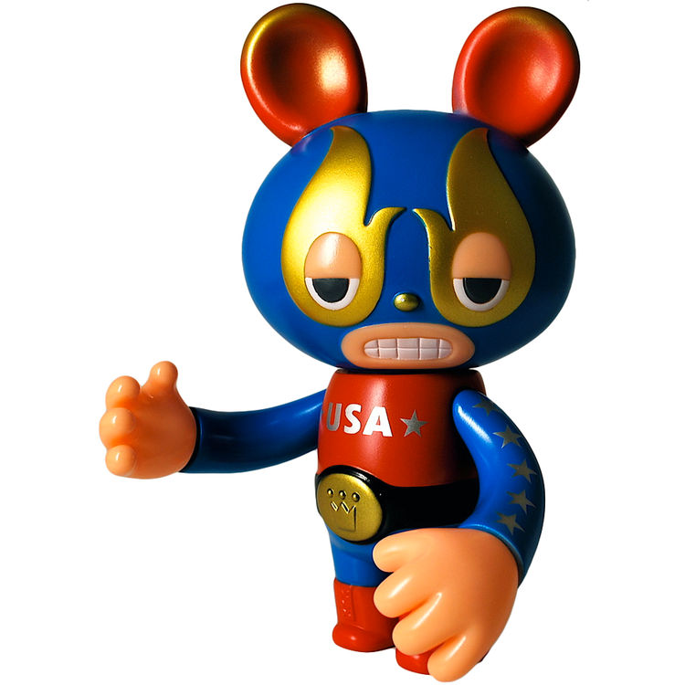 American Lucha Bear by Itokin Park