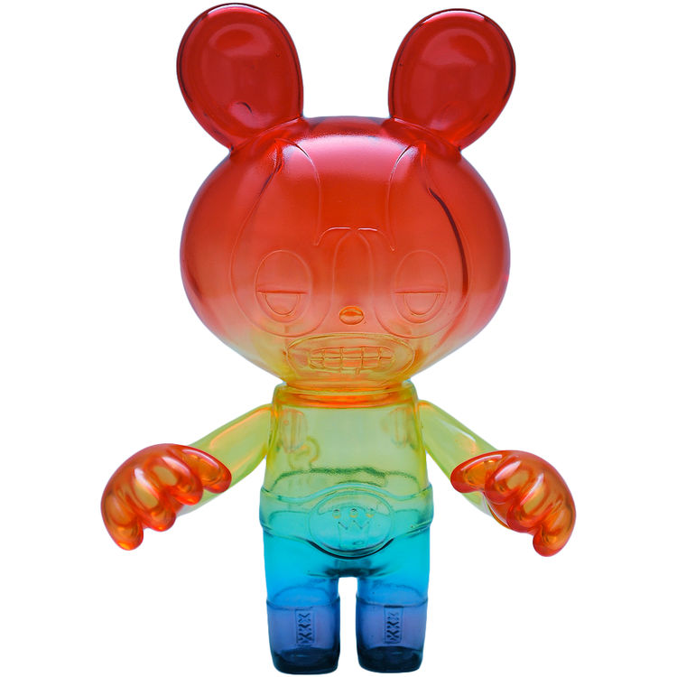 Lucha Bear - Clear Rainbow by Itokin Park