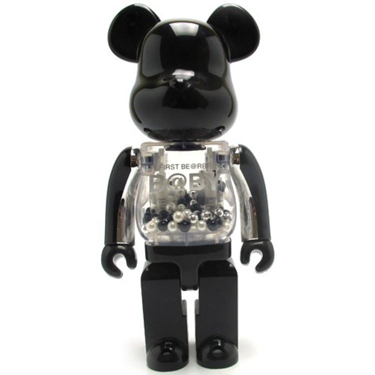 400% - My First Be@rbrick B@by Black by Chiaki Kuriyama