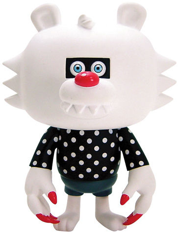 T9G フルーツオオカミ ベリーくん ソフビ フィギュア Berry-Kun - Dot Edition created by T9G (Takuji Honda)