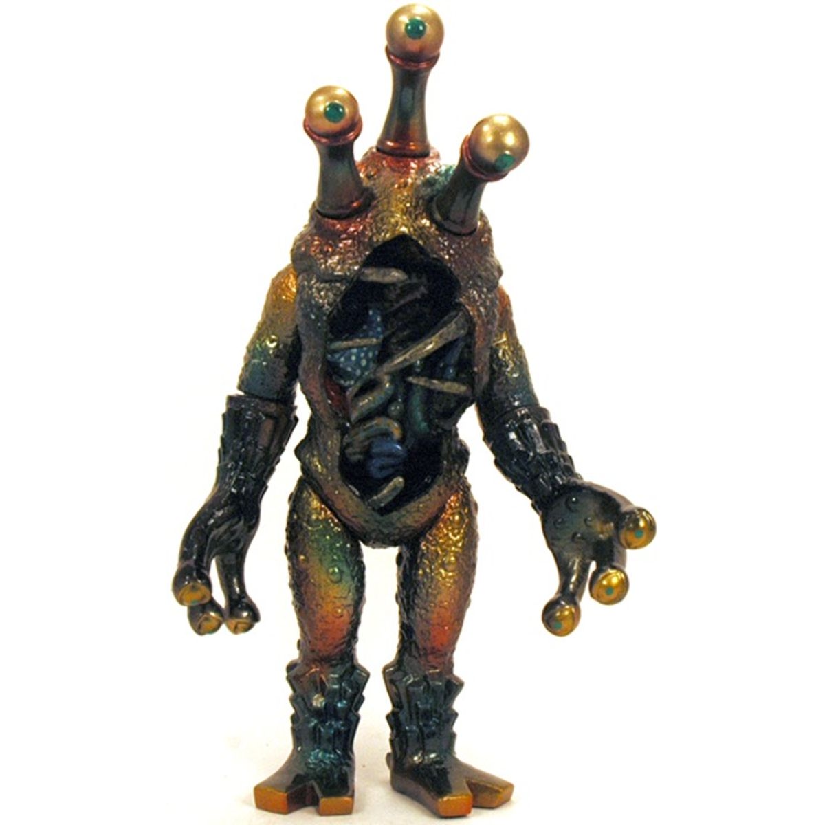 Gold and Green with Guts and Green Eyes