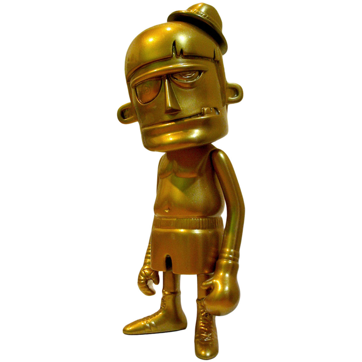 Beat Up Boxer - Golden