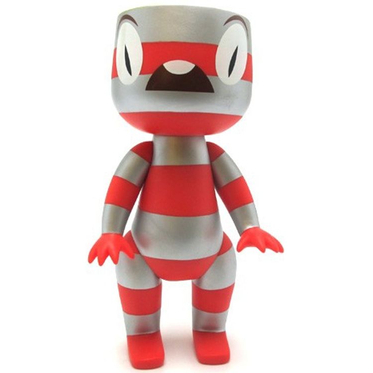 Calli - Red/Gray by Tim Biskup