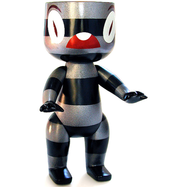Calli - Black/Silver by Tim Biskup