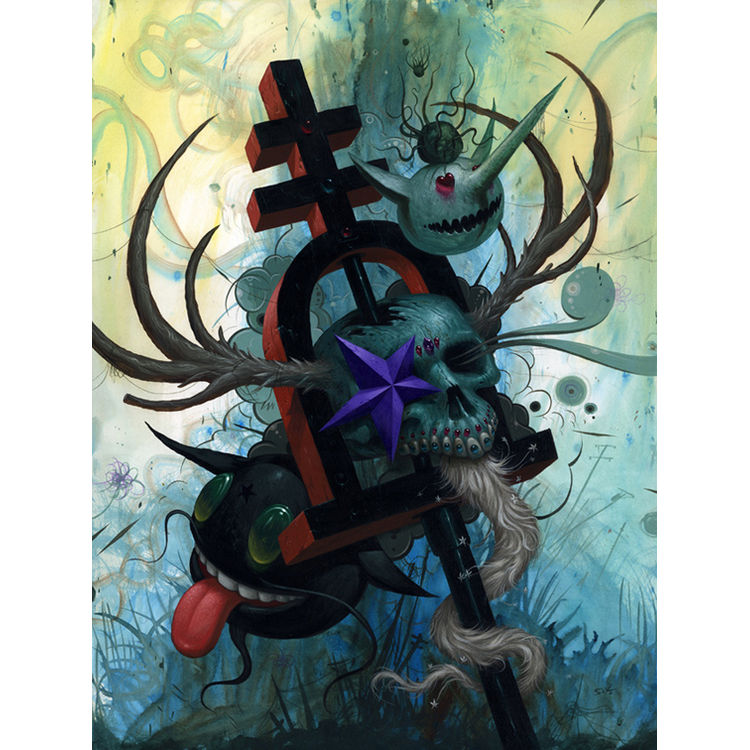 Riverside Lifer Totem by Jeff Soto