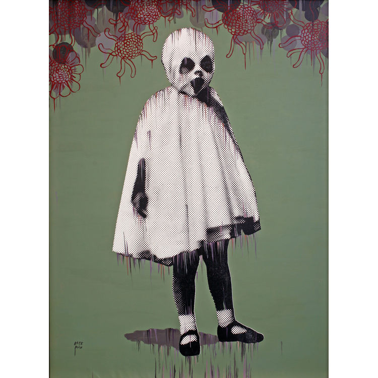 La Petite Mort - Green by Gary Baseman