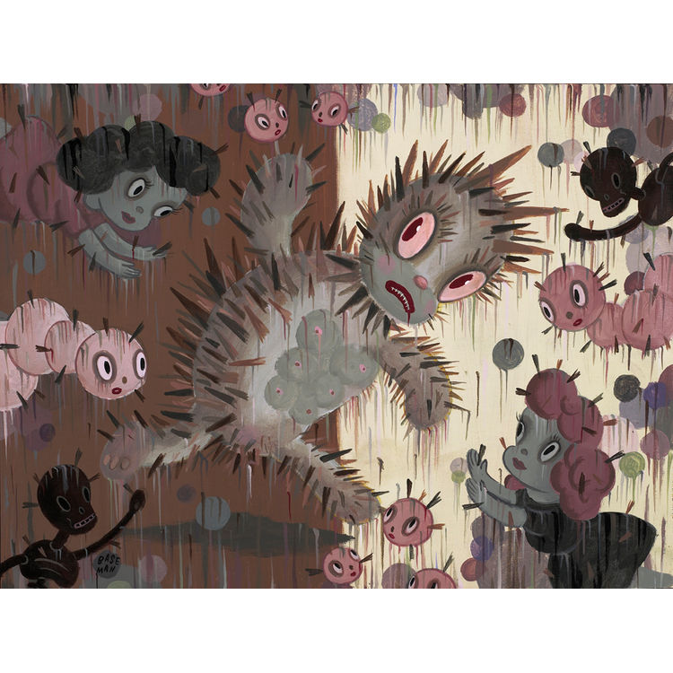 Every Rose Has Its Thorns by Gary Baseman