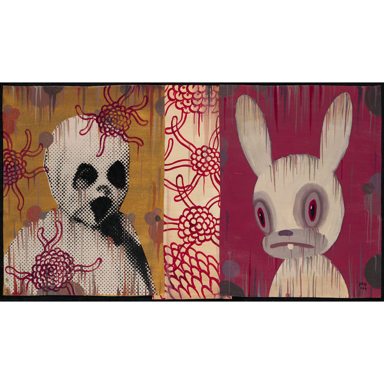 Bunny 2 (In Memoriam) by Gary Baseman