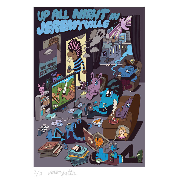 Up All Night in Jeremyville by Jeremyville