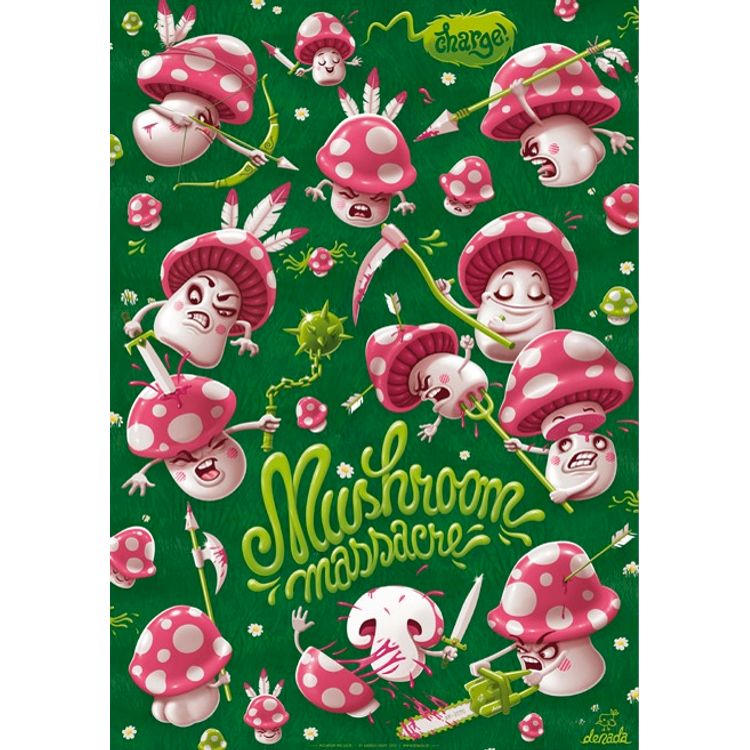 Mushroom Massacre by Andreas Krapf