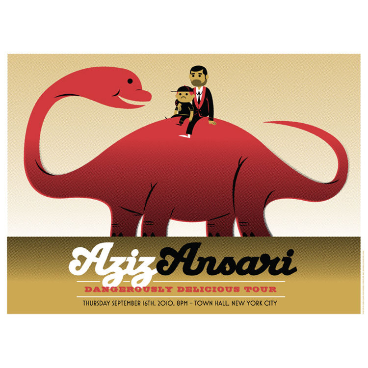 Aziz Ansari - Walking With Dinosaurs by Invisible Creature