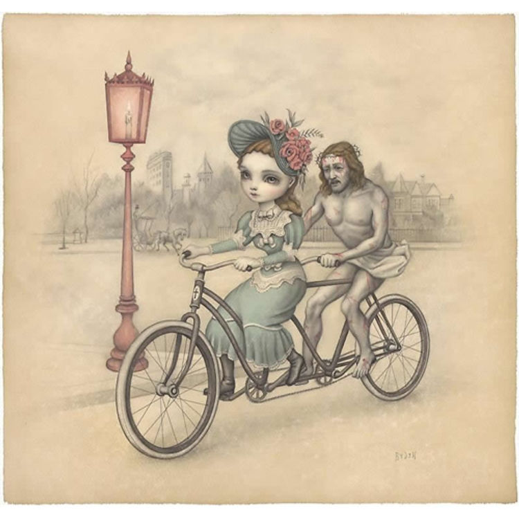 Riding with the Lord by Mark Ryden